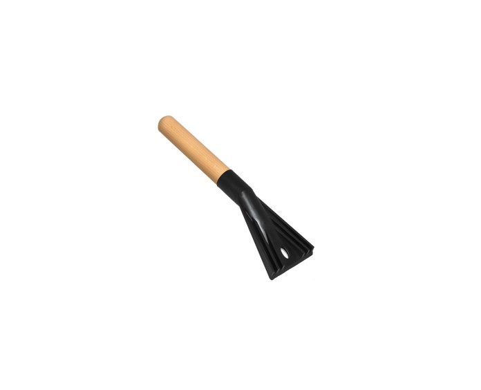 Ledus skrāpis ar koka kātu, 33cm