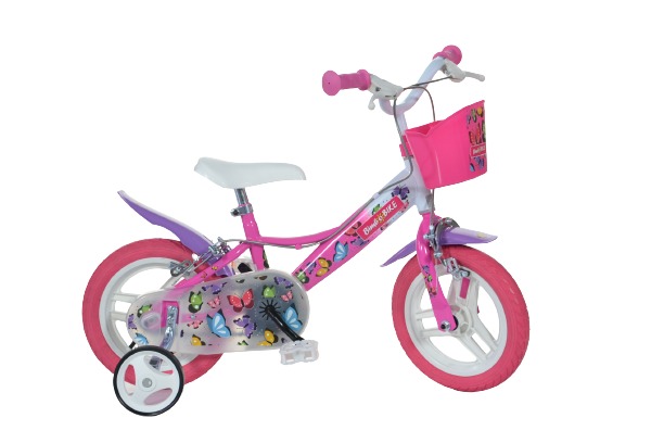 Bērnu velosipēds Bimbo Bike 12`` ``BUTTERFLY``