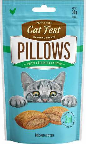CatFest Spilventiņi ar vistas gaļas pildijumu