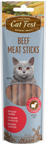 CatFest Liellopu gaļas desiņas 45g -