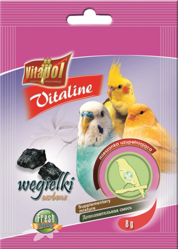 Vitapol VITALINE papildbarība ar ogli putniem