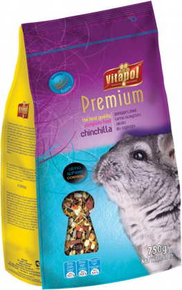 Vitapol PREMIUM pilnvertīga barība šinšilām 750