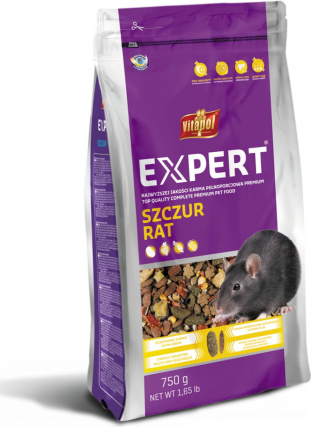 Vitapol EXPERT pilnvertīga barība žurkām 750