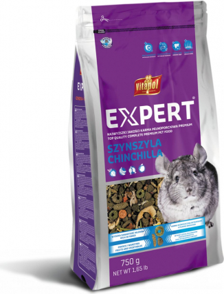 Vitapol EXPERT pilnvertīga barība šinšilām 750