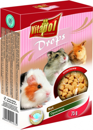 Vitapol COMPLEMENTARY DROPS papildbarība ar riekstiem
