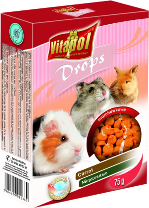 Vitapol COMPLEMENTARY DROPS papildbarība ar burkāniem