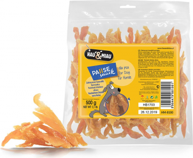 HAU&MIAU twisted chicken slices 500g -