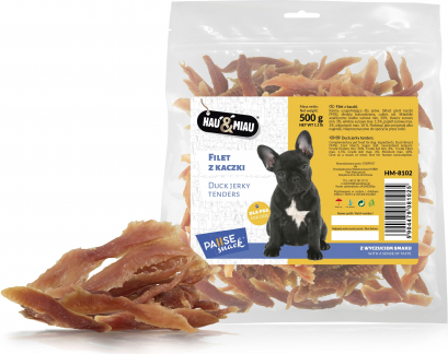 HAU&MIAU duck jerky tenders 500g -
