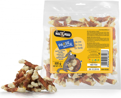HAU&MIAU calcium bones with duck 500g