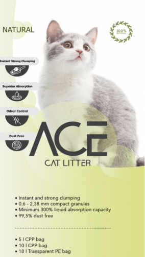 ACE Natural CAT LITTER 10 LT