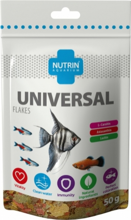 NUTRIN Aquarium - UNIVERSAL FLAKES 50gr