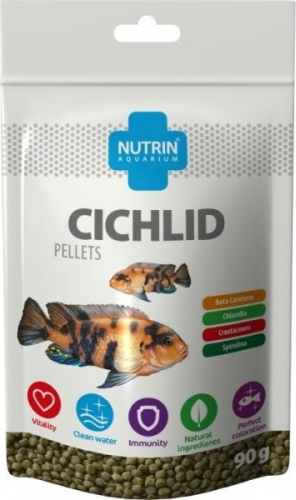 NUTRIN Aquarium - CICHLID PELLETS 90gr