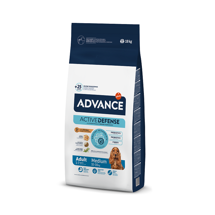 ADVANCE DOG MEDIUM ADULT 18,0KG