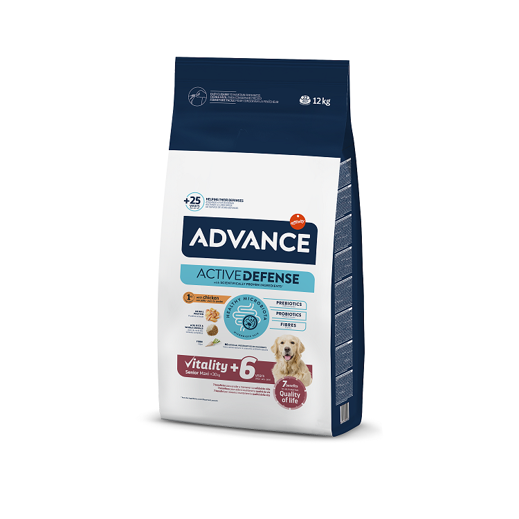 ADVANCE DOG VITALITY SENIOR MAXI 12KG
