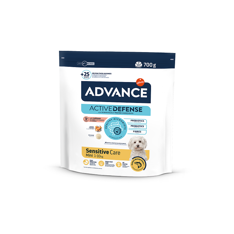 Advance Dog Mini Adult Sensitive 700g