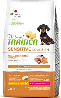 NT DOG Sensitive no gluten Puppy&Junior