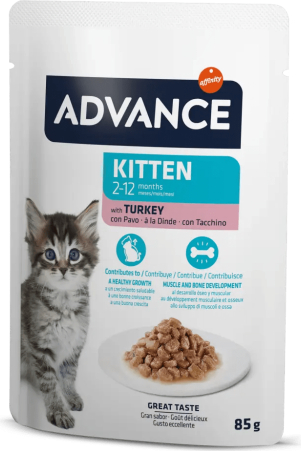 Advance Cat Kitten Turkey 85gr -