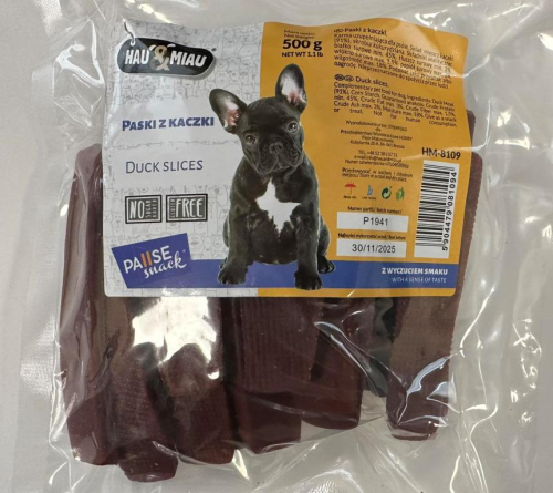 HAU & MIAU duck slices 500g