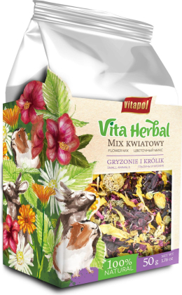 VITA HERBAL grauzējiem un trušiem, ziedu
