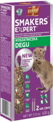 EXPERT SMAKERS degu pelēm 2gb 100g