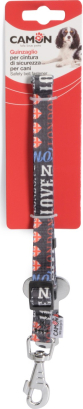 Camon Car Safety Leash LOVE 25mm