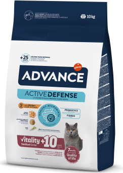 ADVANCE CAT STERILIZED SENIOR 10+ -