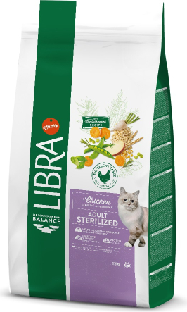 AF LIBRA CAT STERILIZED CHICKEN 12kg