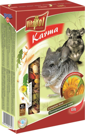 STANDARD carton complete food for chinchilla