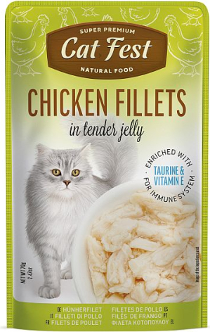 CatFest Vistas gaļa želejā 70g -