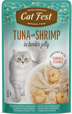 CatFest Tuna With Shrimp in Jelly