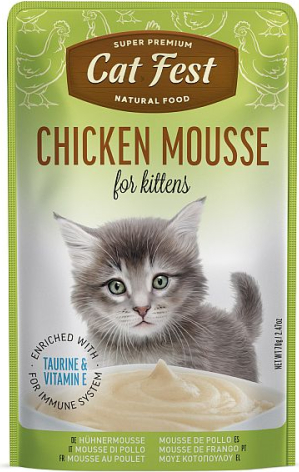 CaCatFest Kitten Сhicken Mousse 70g -