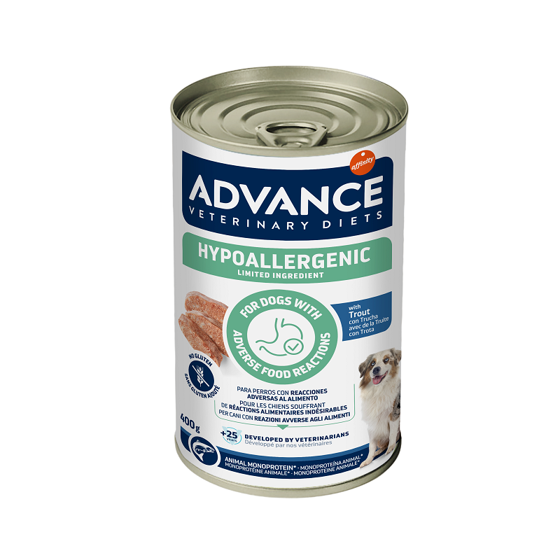 ADVANCE VETERINARY DIET DOG HYPOALLERGENIC TROUT