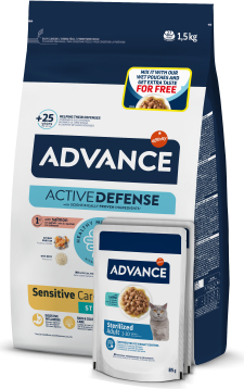 Advance Adv cat adult sterelized sensitive