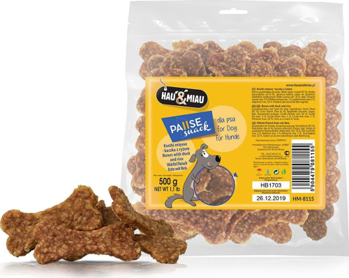 HAU&MIAU meatbonеs with duck and rice