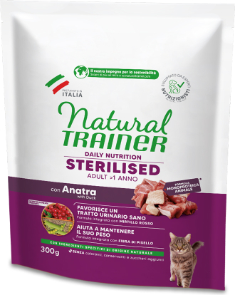 NT CAT ADULT STERILIZED WITH DUCK