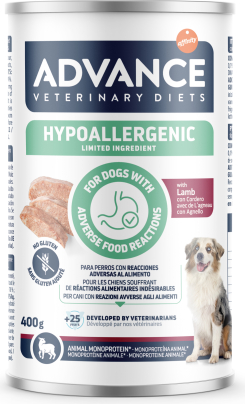ADVANCE VETERINARY DIET DOG HYPOALLERGENIC LAMB