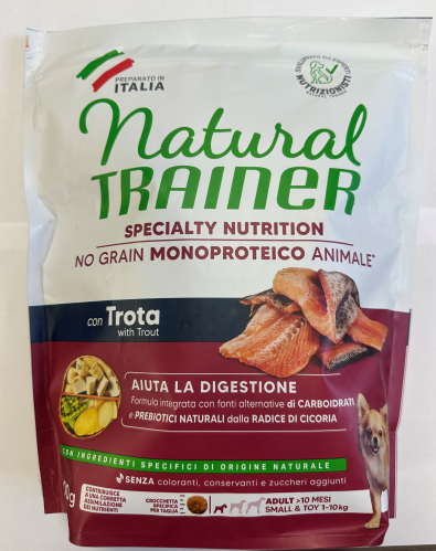 NATURAL TRAINER DOG NO GRAIN MONOPROTEICO
