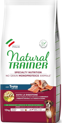 NATURAL TRAINER DOG NO GRAIN MONOPROTEICO