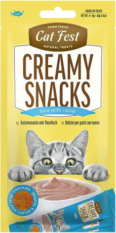 CatFest Krēmīga uzkoda ar tunci un