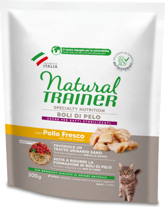 NATURAL TRAINER CAT HAIRBALL BOLI DI