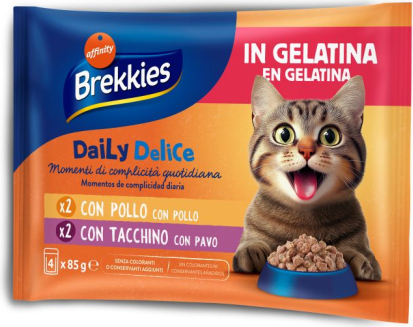 Brekkies Daily Delice Wet Cat Jelly
