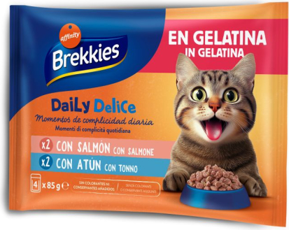 Brekkies Daily Delice Wet Jelly Adult