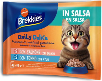 Brekkies Daily Delice Wet Cat Adult