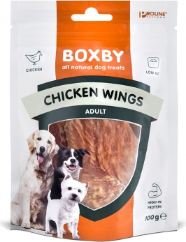 BOXBY CHICKEN WINGS 100g - papildus