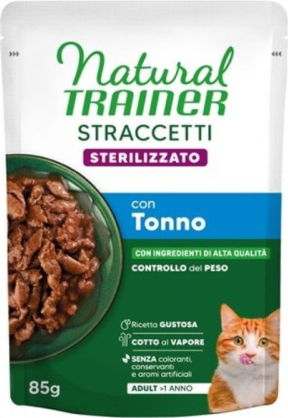 NATURAL TRAINER WET CAT STRACCETTI STERILIZED