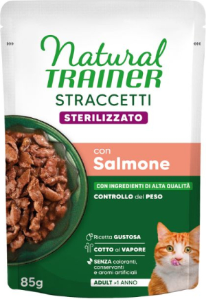 NATURAL TRAINER WET CAT STRACCETTI STERILIZED
