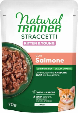 NATURAL TRAINER STRACCETTI KITTEN SALMON 70