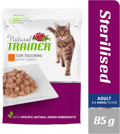 NT STERILISED TURKEY BUSTA 85G -