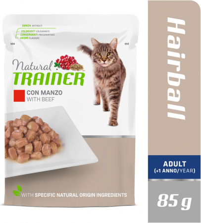 NT HAIRBALL BEEF BUSTA 85G -