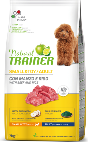 NT SMALL&TOY ADULT BEEF&RICE 7KG -